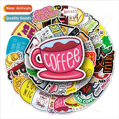 50 cartoon vine graffiti stickers laptop luggage car scooter