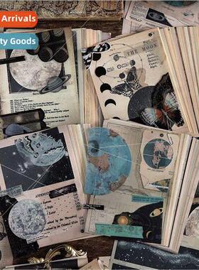 Material package cosmic romance series ins retro planet gala