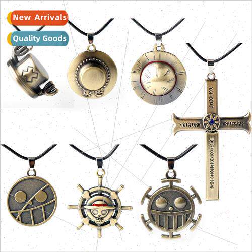 The new King of Thieves necklace Joba Ace ffy straw hat skul