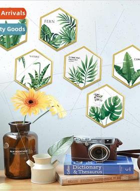 Greenery plants and flowers theme framed wallpaper room livi