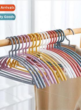 Plastic hangers -slip drying clothes hangers wide shoulder -