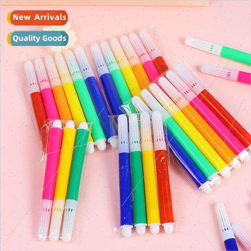 6 colors 4 colors children mini brush kindergarten watercolo