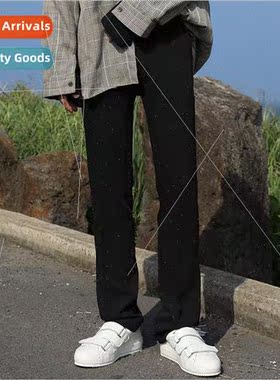 Autumn and winter suit pants straight casual pants mens drap