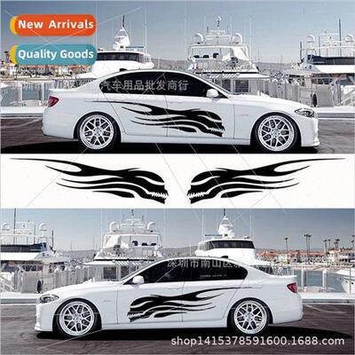 D-792 new skull flame totem car stickers personalized modifi