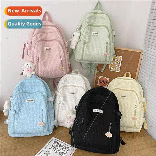 Small fresh ins schoolbag female new junior high and high sc