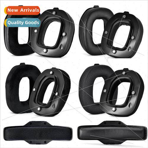 适用 Logitech astro A40TR Ear cushion with snap-on magnet on