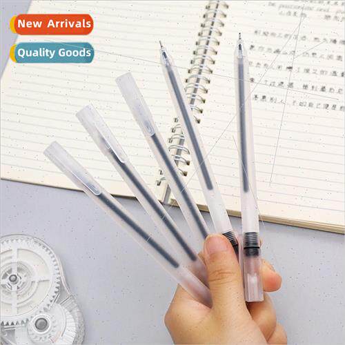 mple ins frosted neutral pen student exam black carbon pen o