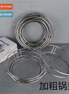 Solid Stainless Steel Pot Mat Round Tube Pot Rack Shelf Insu