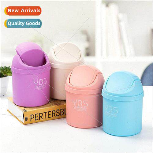 Mini Desktop Storage Basket Shaking d Trash Can d Office Hou