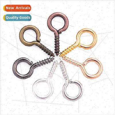 diy bead jewelry accessories suspension screw pin sheeps eye