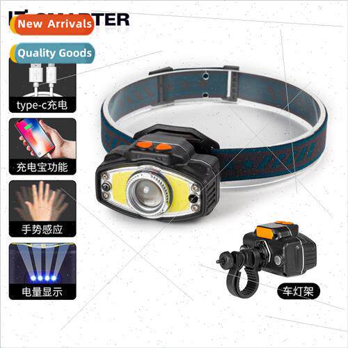 New LED strong light headlamp mini multifunctional fishing l