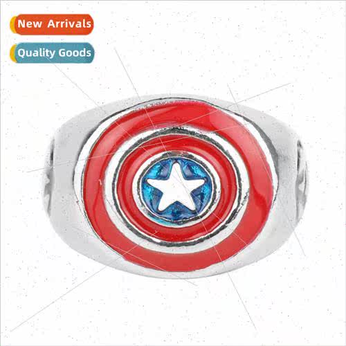 Movie Peripherals Captain America Ring Avengers Heroes  Ring