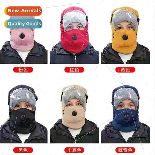 Winter knitted cap head cover Com适用table warm padded and t