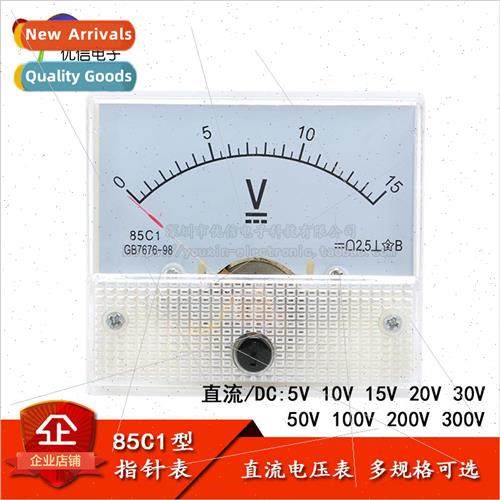 Model 85C1 5V 10V 20V 30V 50V 100V 200V 300V DC Pointer Volt