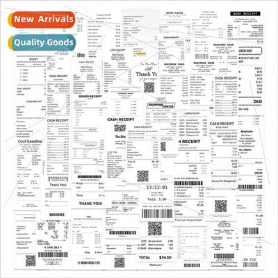 50 pcs of creative no attribute small ticket square stickers