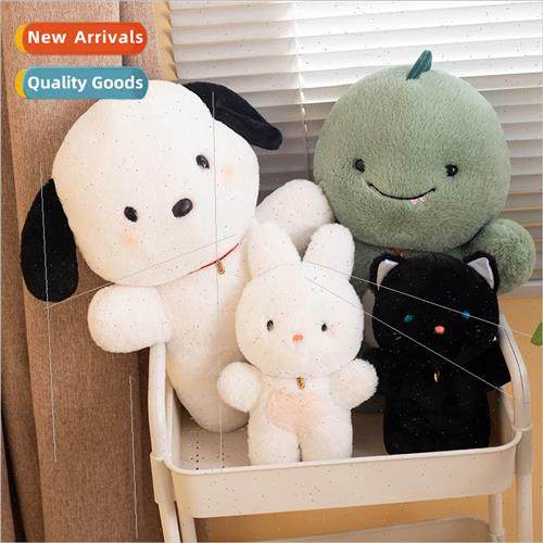 Standing Puppy Dinosaur Doll Cute White Rabbit Black Cat Plu