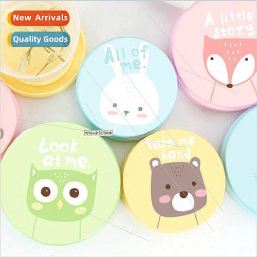Cartoon plastic retractable cup cute water cup with lanyard