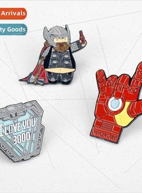 Avengers 4 Iron Man I Love You 3000 Times Pin Big Belly Thor