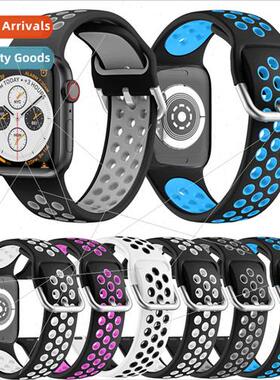 适用 apple watch ultra2 silicone watch band apple two color