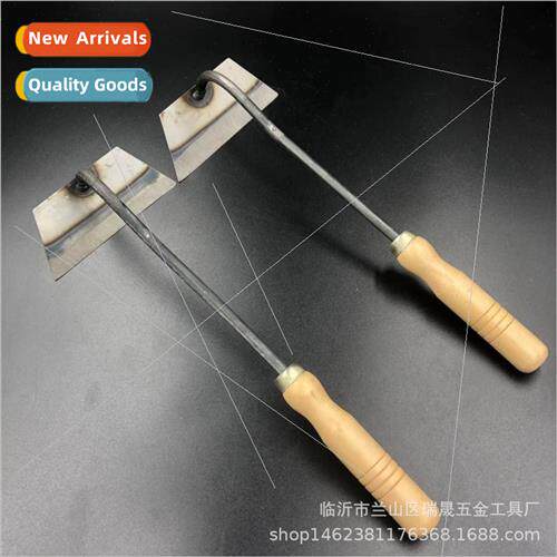 Wooden handle small hoe ngle hoe hoeing agricultural tools G