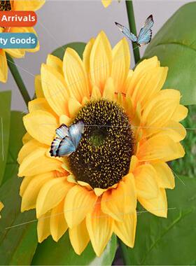 Solar Sunflower Flower ghts Outdoor Garden Lawn ghts Ground