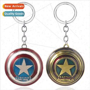 Movie and TV  The reunion Captain America shield keychain Te