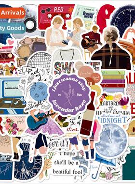 50 Mesh Picture nger Taylor Beauty Star Decorative Decals Ta