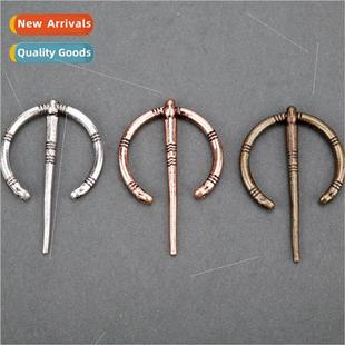 Vintage Pin Viking Cowboy Accessories Bag Brooch