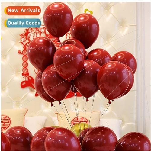 10 inch birthday decoration pomegranate red balloon round la