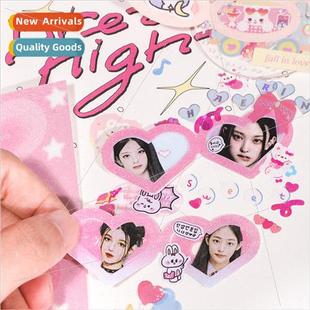 goo card star love big cartoon series cute Framing stickers