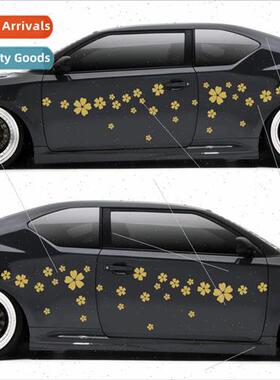Personalized creative cherry blossom decorative body sticker