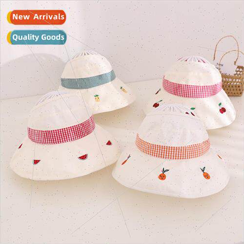 Top mesh foldable with bow princess summer cool hat baby out