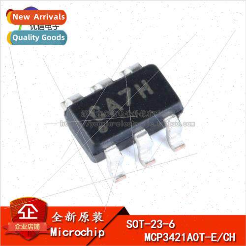 al Genuine SMT MCP3421A0T-E/CH SOT-23-6 Analog-to-Digital Co