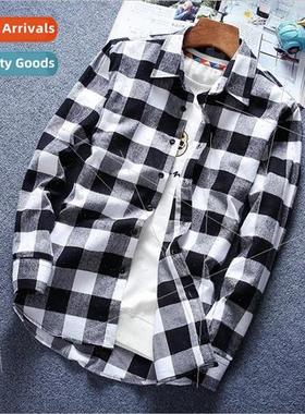 2018 Autumn new youth men and women Japanese red black and w