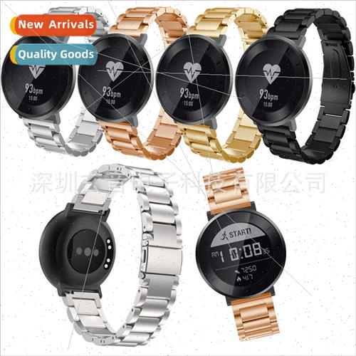 适用 huawei honor s1 strap stainless steel strap three beads