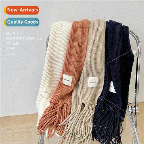 Scarf female winter Korean  of the hundred ride macaron coup