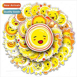 graffiti stickers card cartoon children goo sun day sunny