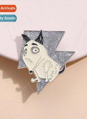 Cartoon metal badge cute clothes pin creative bag accessorie