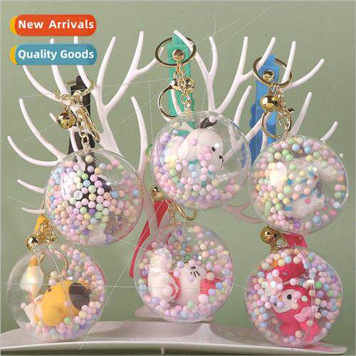 Cute cartoon doll Sanrio keychain pendant soft rubber keycha