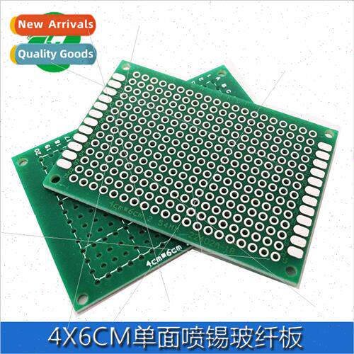 4*6CM ngle de Tin Spray 1.6 Thickness 2.54 Pitch Board Unive