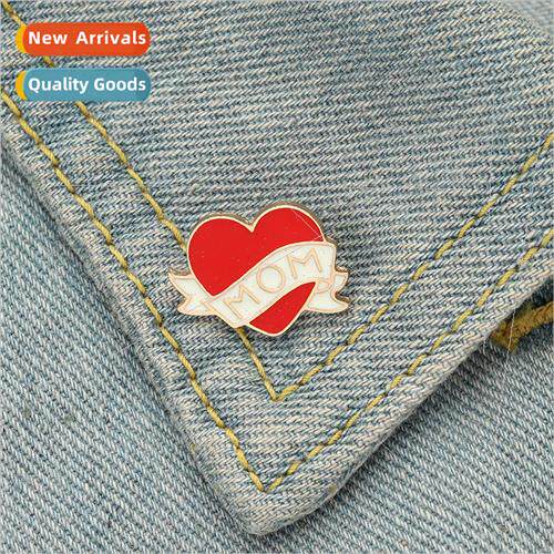 Personalized creative mothers love allegory brooch jewelry M