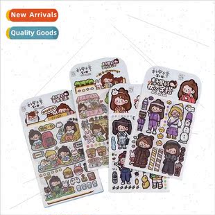 stickers diy handbook Kizuri material washi diary deco daily