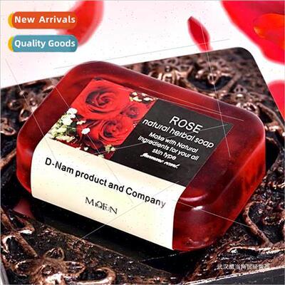 Yunnan rose oil soap oil control refreshing handmade rose fl