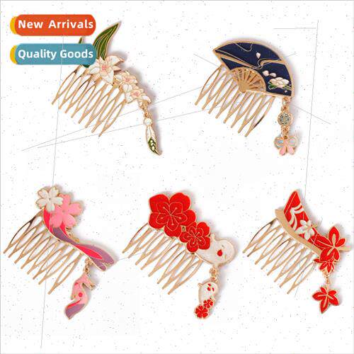 Game around the original God eight-tooth plug comb hair orna