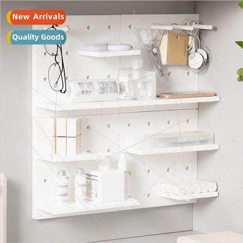 No-punch hole hole board bedside shelf dormitory table gods