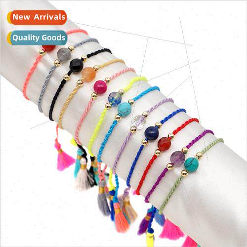 Creative Jewelry Natural Gemstone Beaded Yoga Bracelet Ethni