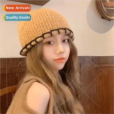 Korean  of the fall and winter designer  niche wool cap hand