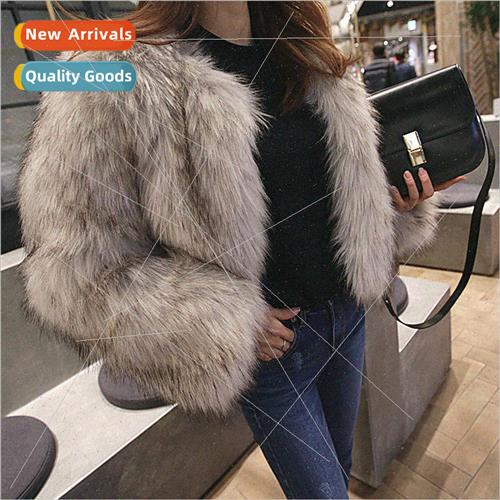 Fur coat 2022 fall and winter new Korean  of the fox hair ra