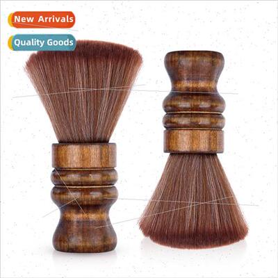 Barber  sweep brush vintage beech brush broken hair brush ha