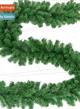 Green Christmas Decorative Rattan 2.7 meters long PVC encryp